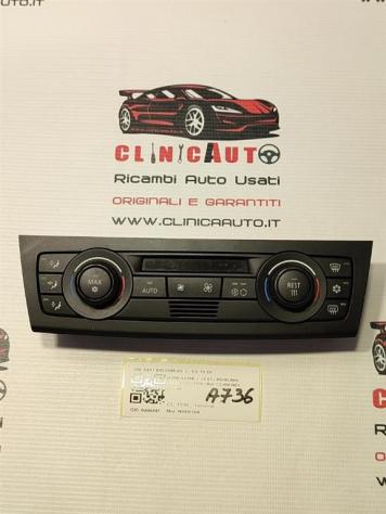 CENTRALINA CLIMA BMW Serie 1 Serie (E87) 6411 6961595-01 N45B16A (0407)