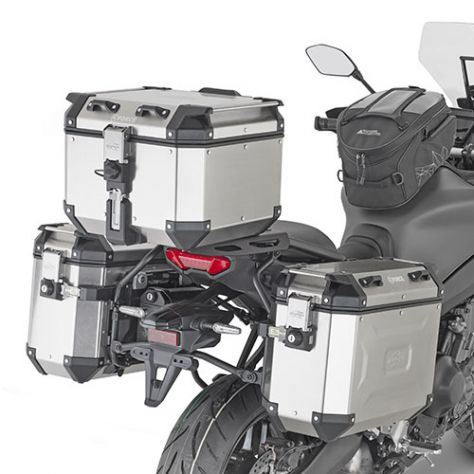 YAMAHA TRACER 9 valigie laterali bauletto Kappamoto TankLock - Foto 2