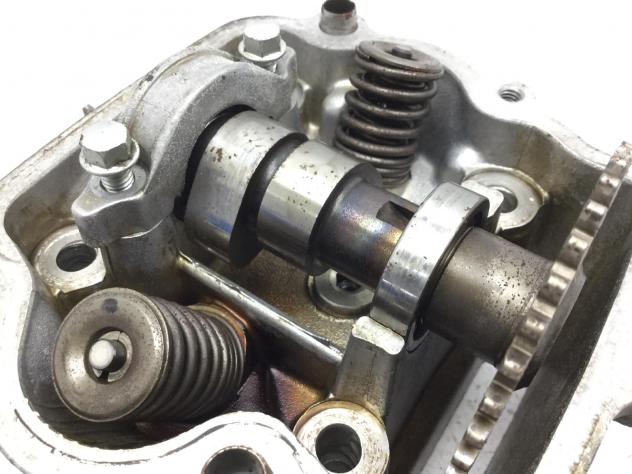 HONDA CN SPAZIO 250 TESTATA TESTA HEAD COMPLETA 1998 JH2MF02A - Foto 6