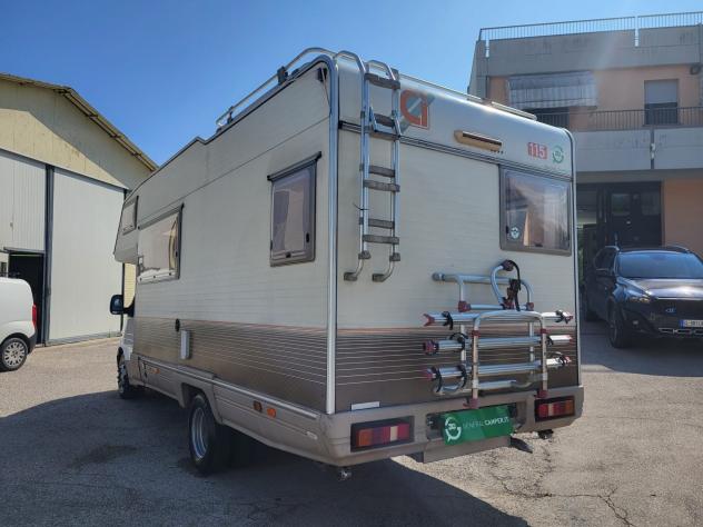 CAMPER CI FORD MANSARDATO DOPPIA DINETTE FOTOVOLTAICO TENDALINO GENERALI USATO - Foto 2