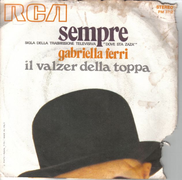 R84 - GABRIELLA FERRI IL VALZER DELLA TOPPA
