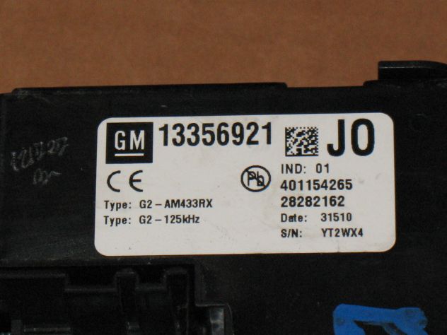 13356921 BODY COMPUTER BSI OPEL MERIVA B 13356921J0 28282162 - Foto 2