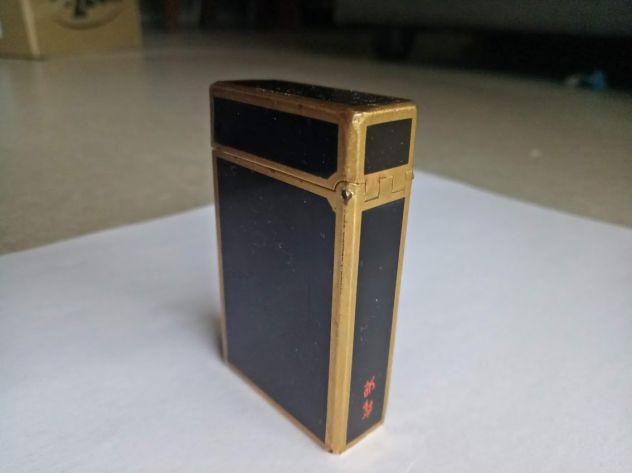 Accendino originale S.T. Dupont Paris linea1 laccato oro - Foto 3