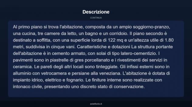 Immobile in asta di 156 m² in vendita a Fagnano Castello - Foto 5
