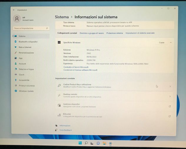 Portatile HP 8510w Win 11 Pro - Foto 3