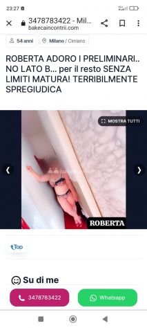 Roberta bella signora sexy - Foto 3 Tel:3478783422