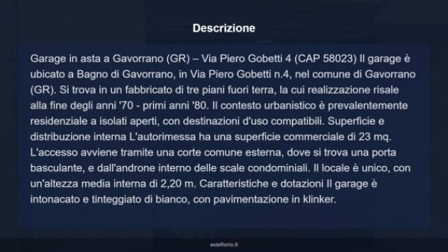 Immobile in asta di 23 m² in vendita a Gavorrano - Foto 7