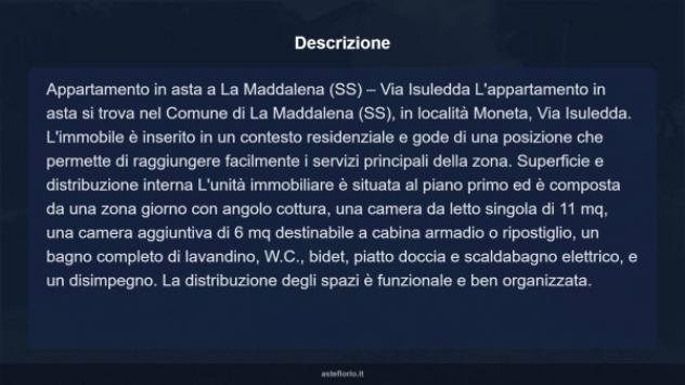 Immobile in asta di 45 m² in vendita a La Maddalena - Foto 17