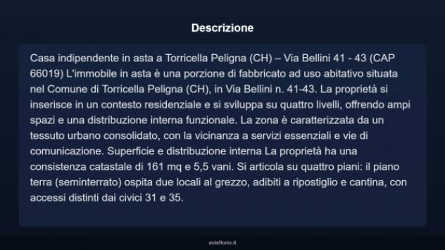 Immobile in asta di 161 m² in vendita a Torricella Peligna - Foto 3