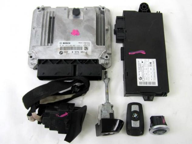 8574351 KIT ACCENSIONE AVVIAMENTO BMW X1 E84 2.0 D 85KW 6M 5P (2013) RICAMBIO USATO 0281019854 61359287535 9194399 6949913