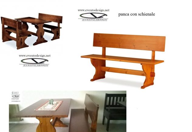 panca per pizzeria, paninoteca