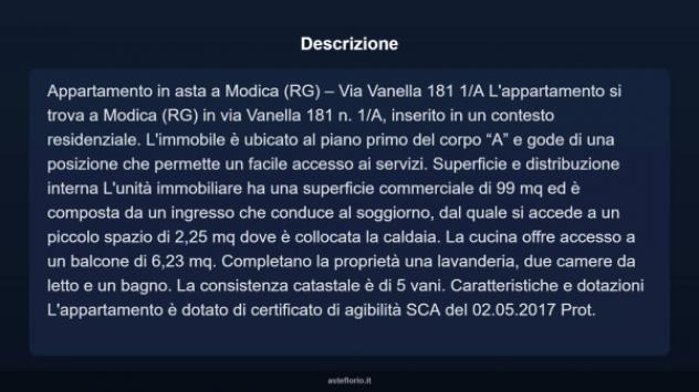 Immobile in asta di 99 m² in vendita a Modica - Foto 3