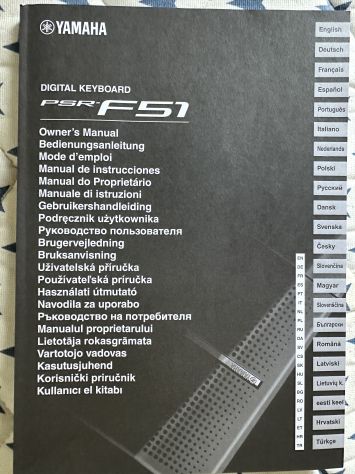 Tastiera yamaha psr f51 usata - Foto 4