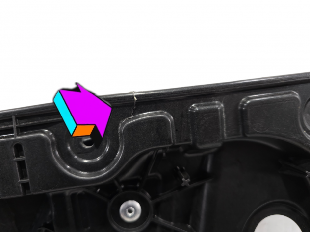 CREMAGLIERA ANTERIORE DESTRA MERCEDES Classe B Serie (W247) A1775409010 (1823) - Foto 4
