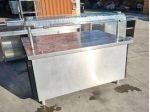 modulo inox con vetrata usato