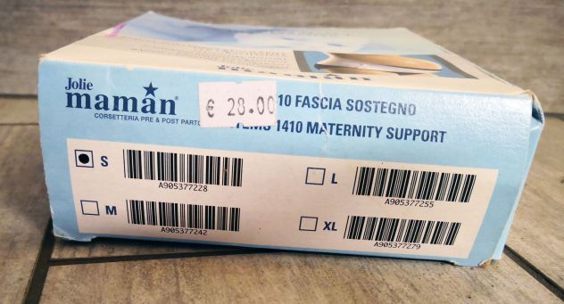 fascia sostegno gravidanza regolabile taglia S - Foto 2