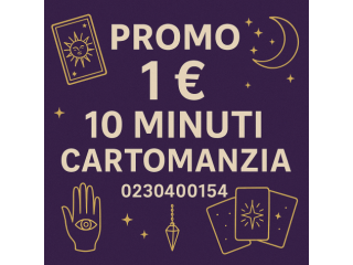 10 minuti di Cartomanzia a Solo 1 euro
