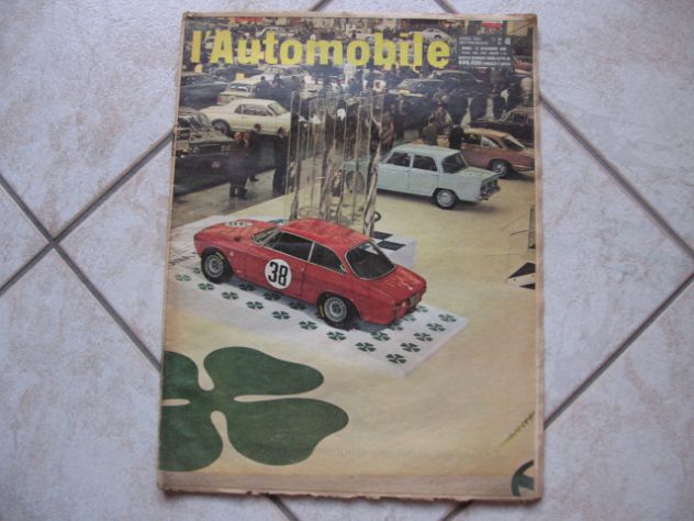RIVISTA L'AUTOMOBILE NOVEMBRE 1966 FOTO ALFA ROMEO - Foto 4