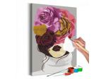 Quadro Fai Da Te Ritratto Femminile N.5 ARREDALACASA Spedizione Gratis