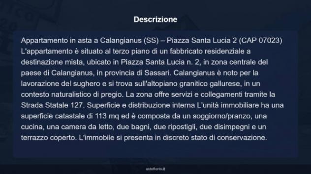 Immobile in asta di 113 m² in vendita a Calangianus - Foto 14