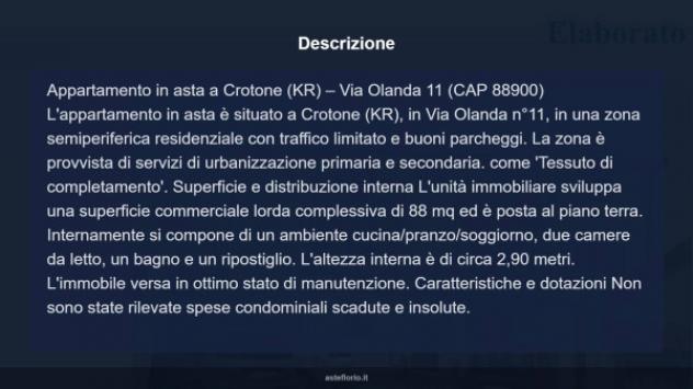 Immobile in asta di 88 m² in vendita a Crotone - Foto 13