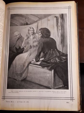 L'UOMO CHE RIDE, VICTOR HUGO, Casa Editrice NERBINI – Firenze 1913. - Foto 8