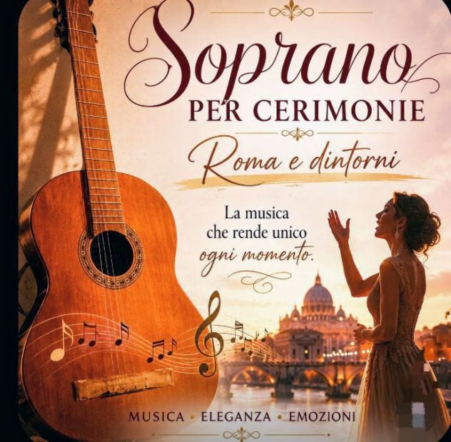 Soprano per cerimonie spettacoli piazze