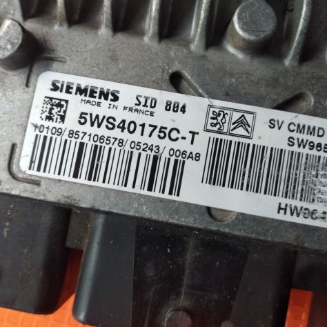 SID 804 5WS40175C-T siemens continental centralina motore Peugeot citroen ford - Foto 6