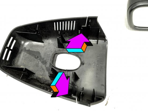 SPECCHIETTO RETROVISORE INTERNO MERCEDES Classe B W246 2° Serie A2468100217 (12) - Foto 4
