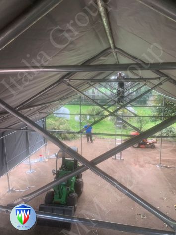 Tensostrutture Industriali 8 x 32 x 5,12 mt. a Chieti in Super Offerta - Foto 5