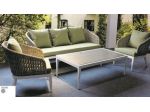 Set Salottino Esterno Alluminio Arredamento Ristorante Pub Bar Cod SET12E