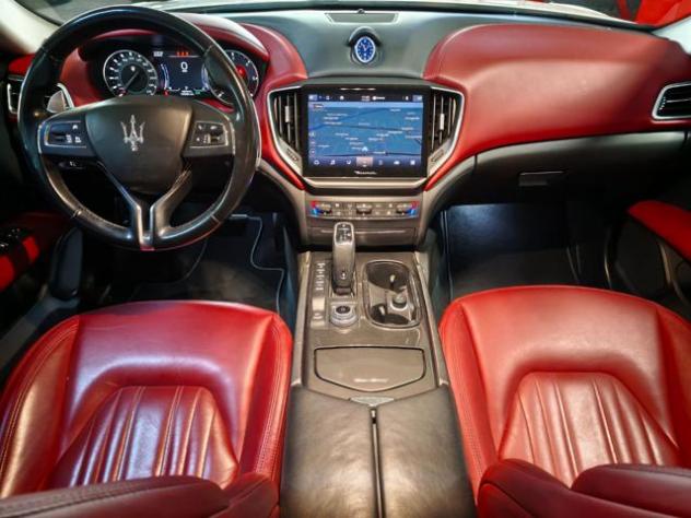 MASERATI Ghibli 3000 V6 DIESEL CV.250 CERCHI 20'+PELLE+UNIPROP rif. 24131050 - Foto 10