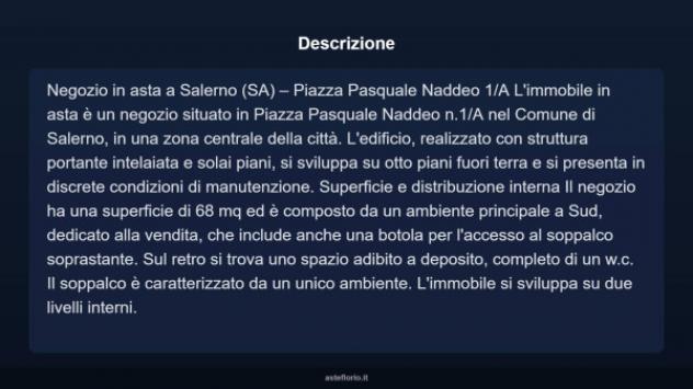Immobile in asta di 68 m² in vendita a Salerno - Foto 4