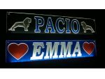 Targhe tabelle a led personalizzabili per camion