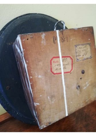 Orologio antico a pendolo del " 1700 " con ricarica a molla - Foto 5