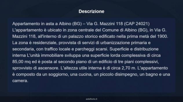 Immobile in asta di 85 m² in vendita a Albino - Foto 10