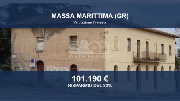 Immobile in asta di 1198 m² in vendita a Massa Marittima