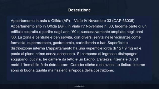 Immobile in asta di 127 m² con più di 5 locali in vendita a Offida - Foto 18