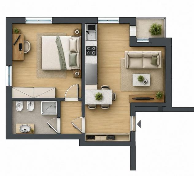 Appartamento in vendita a Pisa 53 mq  Rif: 1445776