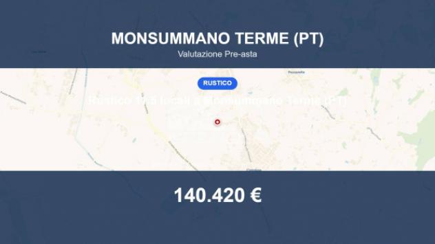 Immobile in asta di 365 m² con più di 5 locali in vendita a Monsummano Terme