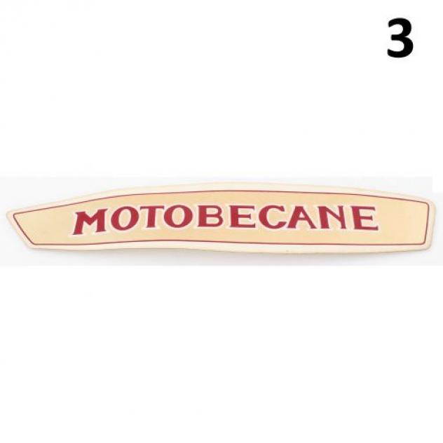Adesivo destro serbatoio benzina Motobecane - Foto 3