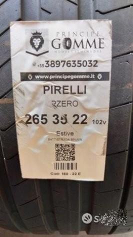 2 gomme 265 35 22 pirelli a160