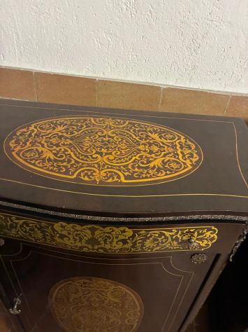 Mobile in mogano con decori in oro inizi 900 - Foto 2