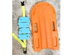 kit nuoto e mare: tavoletta surf e cintura galleggiante Nabaiji