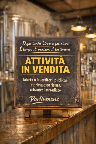 Occasione: Vendesi Pub Birreria con Clientela Fidelizzata