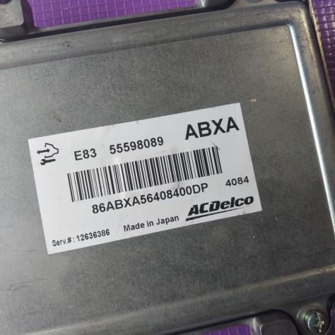 CENTRALINA MOTORE Ecu Opel Corsa 1.0 Acdelco 55598089 Abxa 55598089abxa CENTRAL - Foto 2