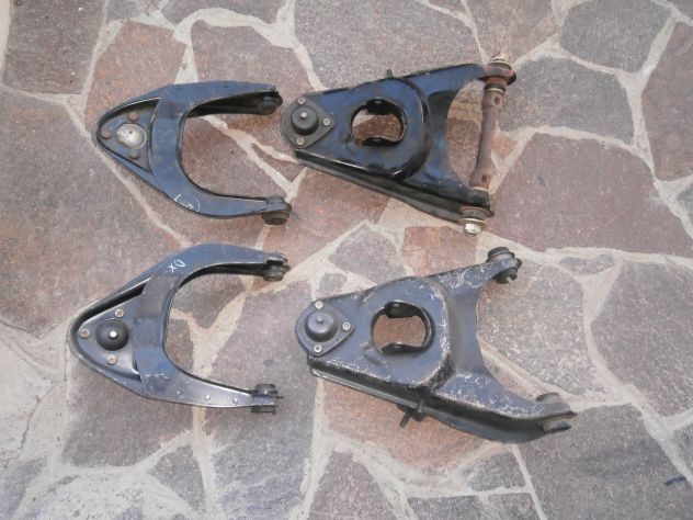 KIT 4 BRACCI ANTERIORI SUPERIORI ED INFERIORI PER FIAT 124 SPORT SPIDER COUPE' - Foto 4