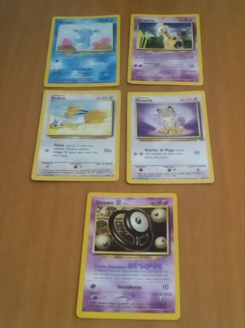 15 carte Pokemon vecchie anno 1995 - Foto 2