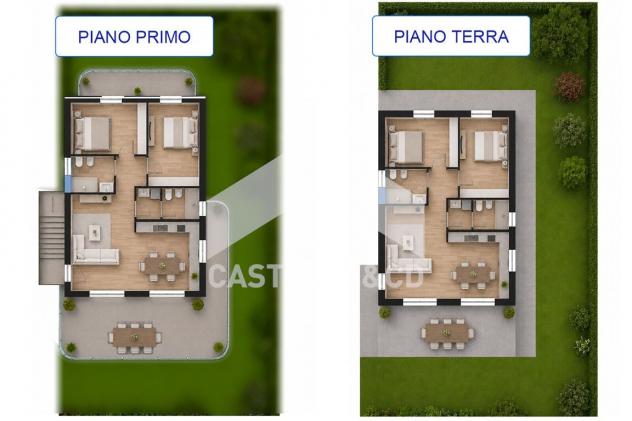 Nuovi trilocali vista lago e piscina - Foto 11