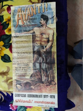 R131 - MANIFESTO DELL'AVANTI 1977/78